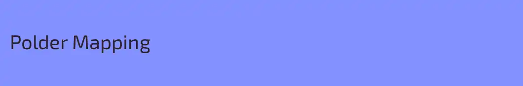 Polder Mapping